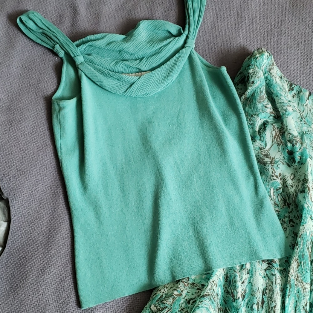 Seafoam camisole